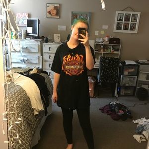 Distressed Harley Davidson tee